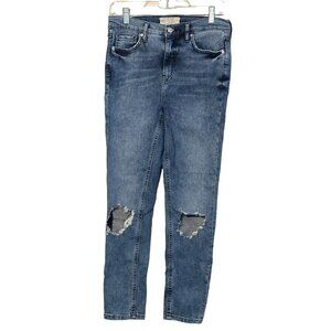 FP Free People Destroyed Skinny Jeans Women's Size 29